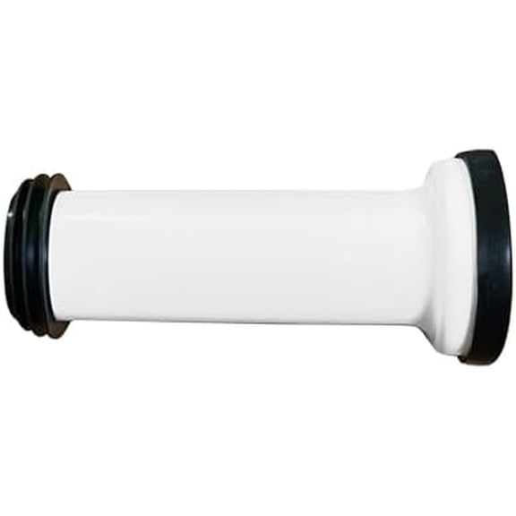 Toilet Extension Pipe Connector Parts For Rear Outlet Toilet, Straight Drain Assembly Kits P Trap Plastic Adaptor,White$$Tools & Hardware Other
