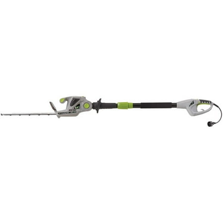 Earthwise CVPH41018 18-Inch 2.8-Amp Corded Electric 2-in-1 Pole Hedge Trimmer - Hand Held Hedge Trimmer