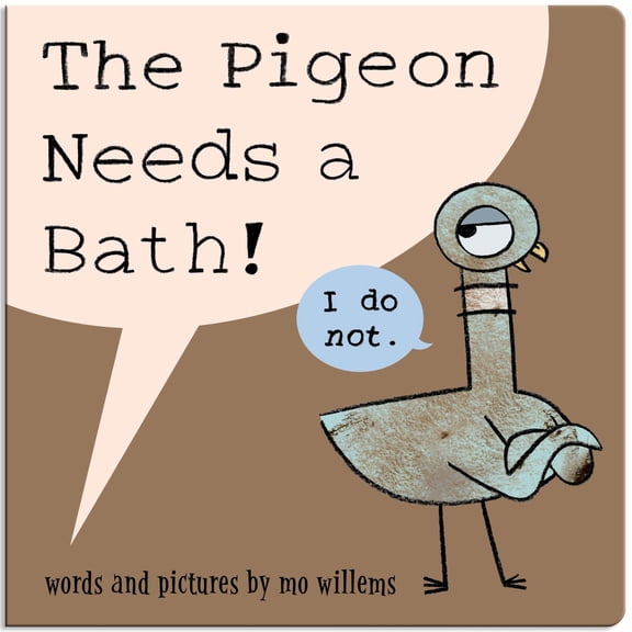 The Pigeon Needs a Bath! (Board Book) (Board Book)
