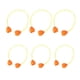 thumbnail image 1 of Kit de crochet, suministros de costura, herramienta, bricolaje, gorro artesanal de crochet suave casero para Naranja, 1 of 9