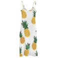thumbnail image 5 of Lunarable Pineapple Sleeveless Dress for Women Clothing Female Women's Summer Skirt, 5 of 7