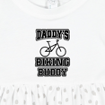 thumbnail image 4 of Inktastic Daddys Biking Buddy Girls Baby Dress, 4 of 5
