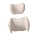 thumbnail image 4 of harper Car Headrest & Waist Support Cushion Headrest Back Cushion Versatile Comfortable white, 4 of 9