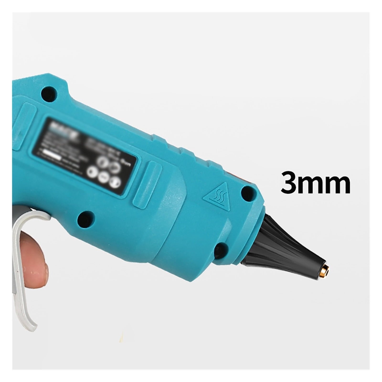 130W DIY Electric Glue Gun18V / 21V Battery DIY Hot Melt Welding Hot Air Gun With 11mm Sticks For Home DIY, Christmas Gifts, Crafts ,Effortless Crafting