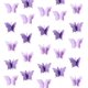 thumbnail image 1 of Five 3 Meters Butterfly Garland 3D Paper Color Flag Party Decoration Wedding Baby Shower Home Decoration Purple, 1 of 5