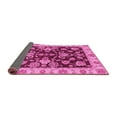 thumbnail image 2 of Ahgly Company Indoor Round Oriental Pink Traditional Area Rugs, 6' Round, 2 of 4