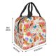 thumbnail image 3 of Disketp Flowers And Birds Watercolor Bolsa Térmica para Almuerzo para Hombre y Mujer, Ideal para Trabajo, Senderismo y Picnic, 3 of 8