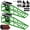 Green & Black, variant on Lafati 2PCS 5T 10000lbs Hydraulic Car Ramps - Heavy-Duty Portable Vehicle Ramps for Oil Changes and Garage Repairs