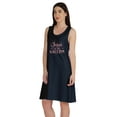 thumbnail image 3 of Inkmeso Jesus Is My Vaccine T-Shirt Funny Pro Vaccine Summer Scoop Neck Dresses, 3 of 8