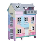 Olivia's Little World Sunroom Wooden Dollhouse for 3.5" Dolls