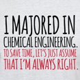 thumbnail image 3 of CafePress - Chemical Engineer Major T Shirt - Light T-Shirt - CP, 3 of 4