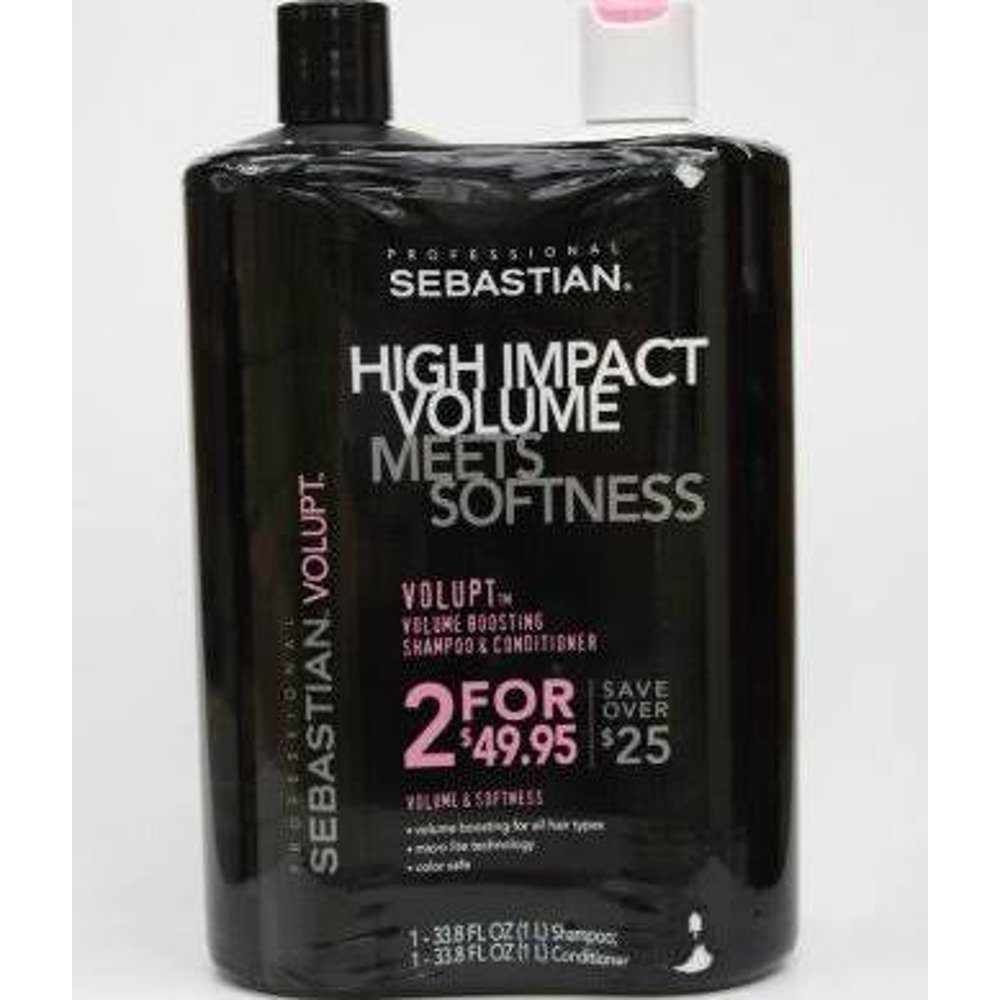 Sebastian Professional Sebastian Volupt Shampoo and Conditioner Liter
