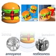 thumbnail image 1 of Patatas Fritas Hamburguesa Juguetes Antiestrés Estrés Estrés Sensorial Para Niños Y Adultos Juguetes Sensoriales Para Relajarse Y Aliviar El Estrés, 1 of 8