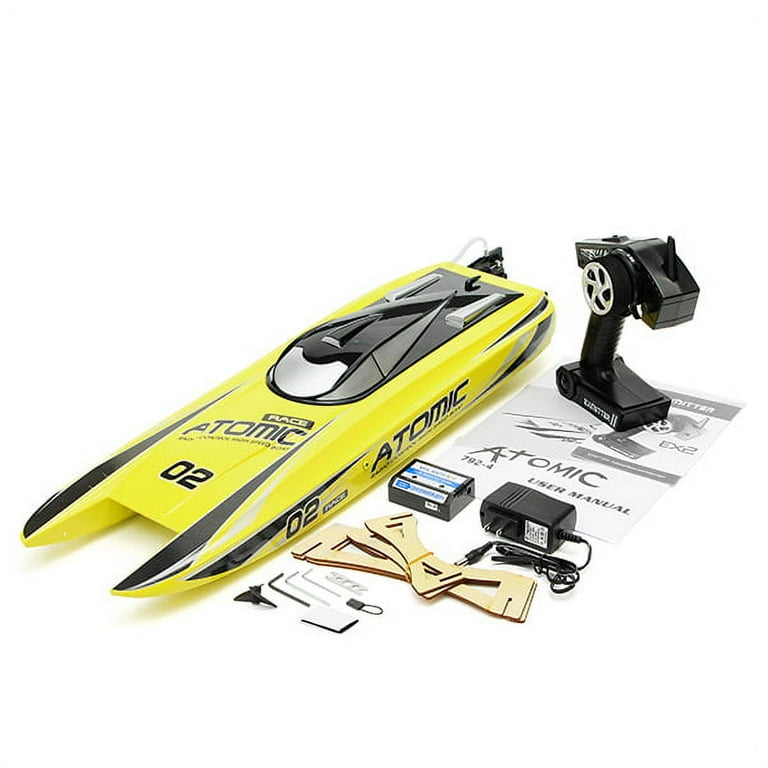 VOLANTEXRC Remote Control High Speed Brushless RC Boat, 70cm