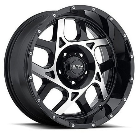 Ultra Wheel 250U Colossus Matte Black Wheel (20x9"/5x5mm, -12 mm offset)