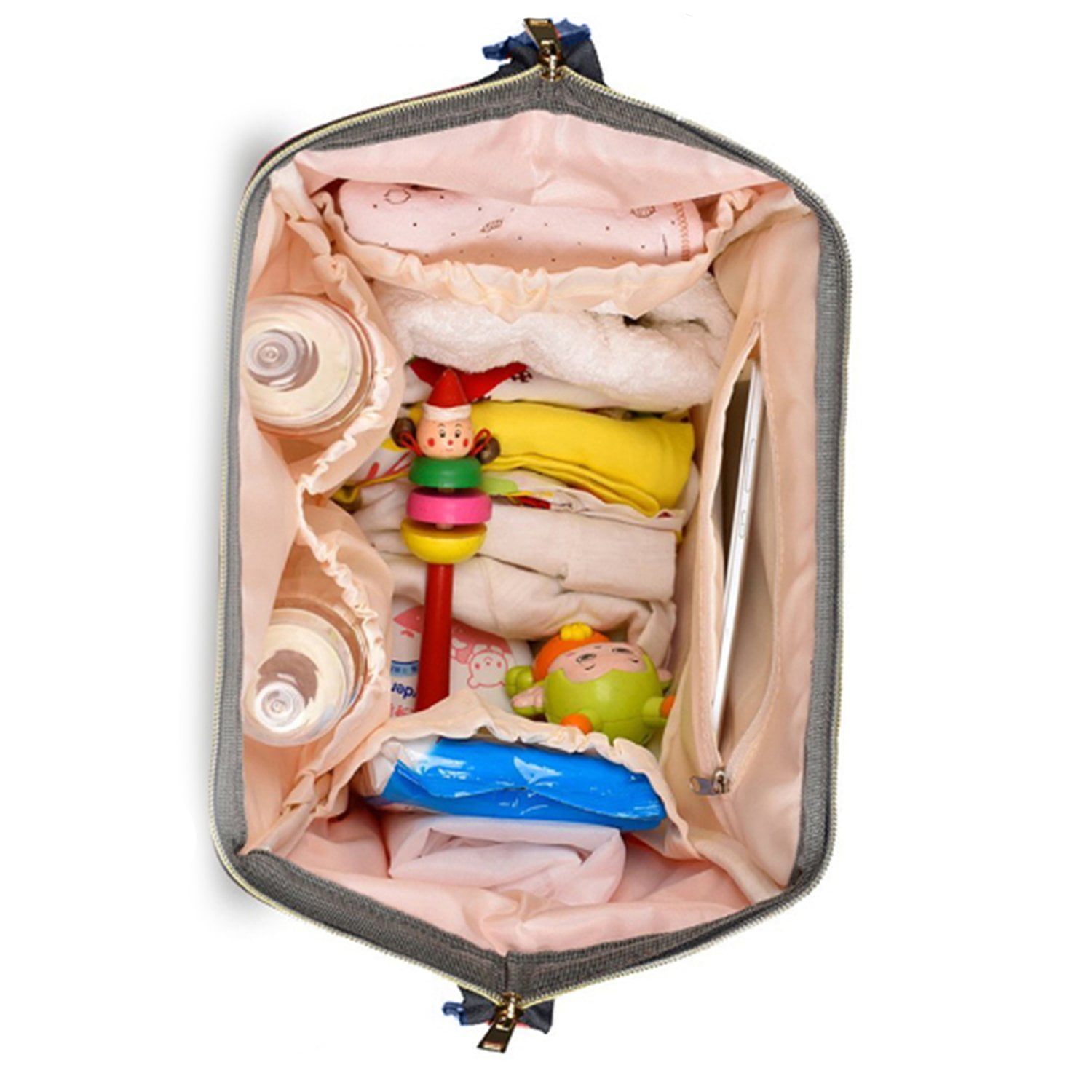 Diaper Bag Backpack Baby Bag Multifunction Maternity Travel Changing Pack Water Resistant Nappy Tote Pink Unicorn