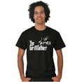 thumbnail image 3 of Funny Family The Grill Father Joke Men's Big & Tall Crewneck Graphic Tee Brisco Brands 5X, 3 of 6