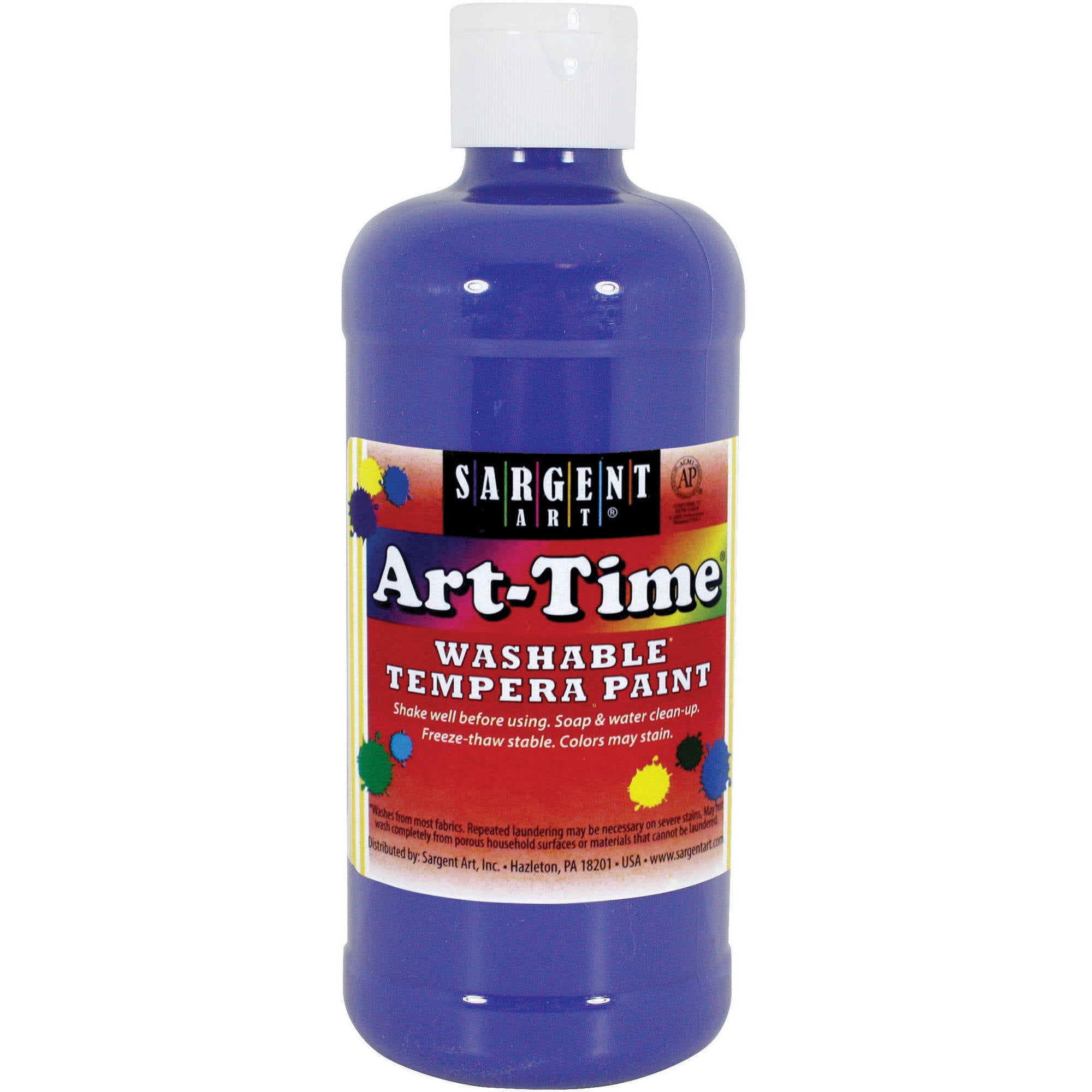 Sargent Art Blue Tempera Paint, 16 fl. Oz.