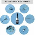 thumbnail image 6 of Windshield Repair Kit under $5! Yannianjz Windshield Repair Kit for Cracks Chips, Glass Repair Fluid with Tools, Star-Shape Crack Fix Kit 3ml, DIY Auto Glass Restoration Kit, 6 of 9