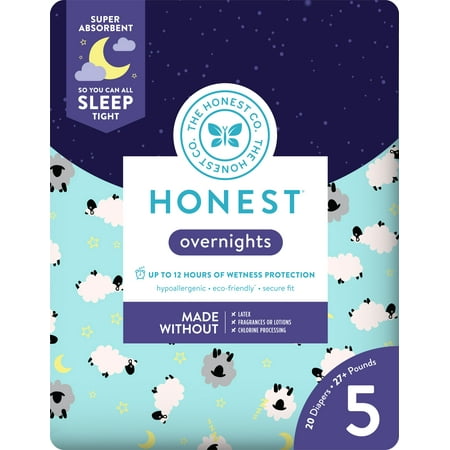 The Honest Company Overnight Dpr-Sleepy Sheep-S5