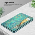 thumbnail image 4 of Fintie Case for Samsung Galaxy Tab S6 Lite 10.4 Inch 2024/2022/2020 with S Pen Holder, Multi-Angle Viewing Soft TPU Back Cover with Pocket Auto Wake/Sleep,Shades of Blue, 4 of 8