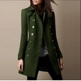 thumbnail image 3 of New Mid-length Woolen Women‘s Coat: European Style  Autumn/Winter Collection tzw, 3 of 4