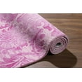 thumbnail image 2 of Addison Nolita Traditional Wool Lipstick Damask Area Rug, 2 of 5