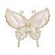 thumbnail image 2 of Broches de mariposa Yuyangstore decoración de diamantes de imitación 2 piezas, 2 of 8