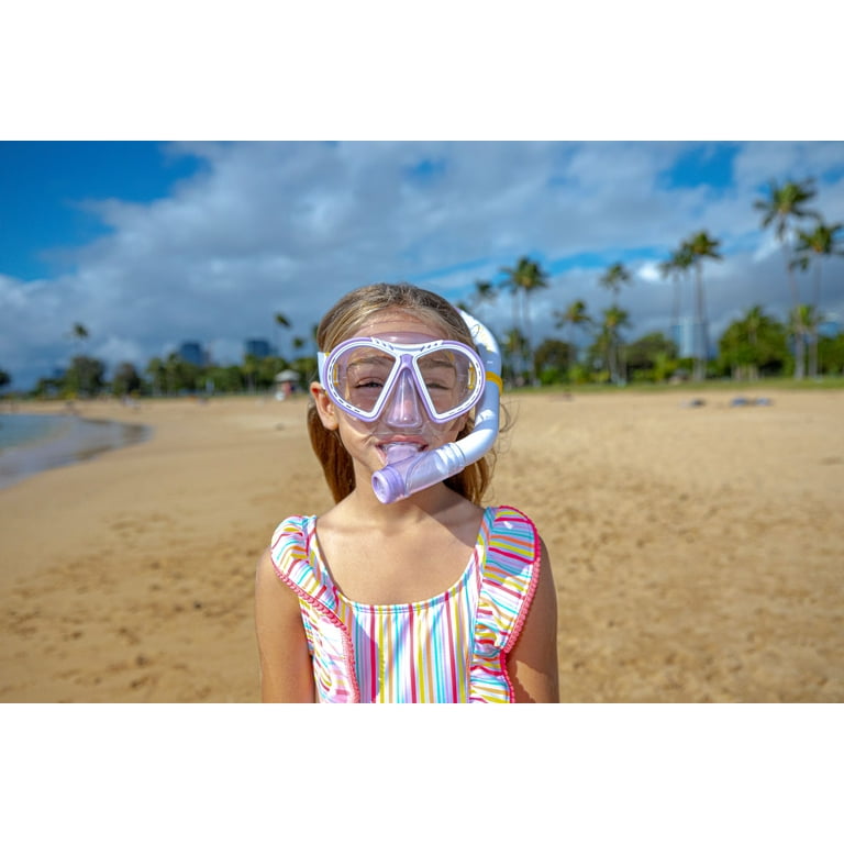 U.S. Divers Toucan Junior Snorkel Mask, Purple photo 4