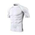 thumbnail image 3 of PanBiqintyy Compression T-Shirt Men Bodybuilding Sportswear Short Sleeve Quick Dry Workout Shirts Sport Tops Tee Gym Running T-shirt Men, 3 of 9