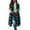 A-Green, variant on Women's Cozy Teddy Fleece Gilet Warm Sleeveless Longline Waistcoat for Fall/Winter Layering