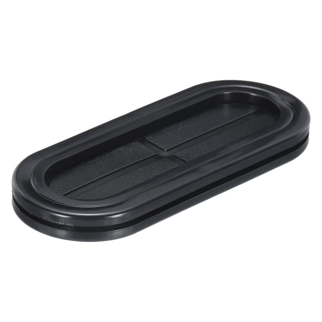 5 piezas de soporte de goma, tamaño 110 x 40 mm, protección de cable de doble cara