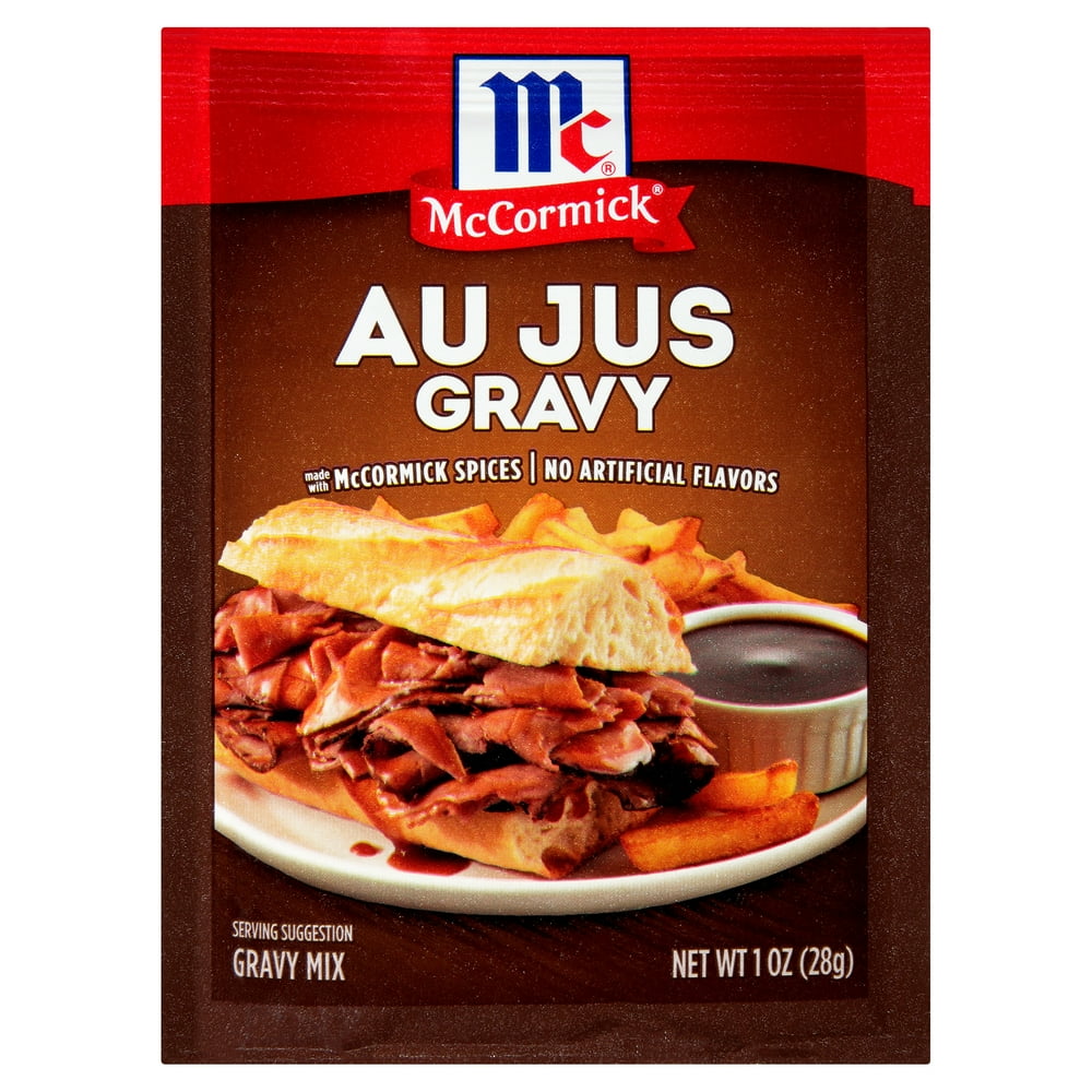 McCormick Au Jus Gravy Mix Seasoning Packet, 1 oz