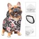 thumbnail image 3 of Fotbe Black Snake Sudadera con Estampado para Perros Pequeños – Suéter con Capucha para Mascotas, Tela Suave de Forro Polar con Bolsillo-Medium, 3 of 7