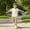 Khaki, variant on Toddler Boys Girls 2 Piece Outfits Summer Clothes T Shirt Solid Color Ruffle Sleeve Cute Short Sleeves Casual Pants Kids Clothing Sets Gray Size 1T