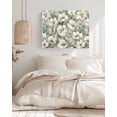thumbnail image 3 of Sage Green Spring Floral Wall Art for Living Room,Canvas Picture Wall Decor for Bathroom Bedroom,Summer Botanical Flowers Painting Artwork for Office Kitchen Hallway Dining Room Home Decor 20"x24", 3 of 8