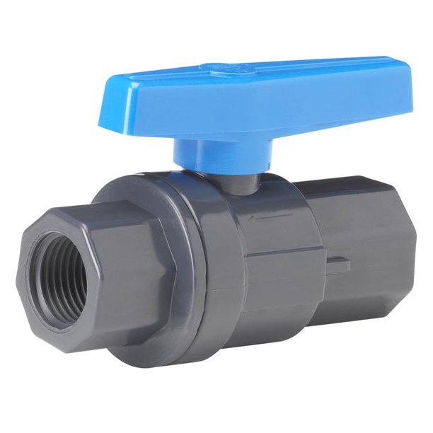 Válvula esférica Homewerks PVC FIP 3/4 pulgadas Puerto completo para productos no potables