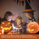 thumbnail image 4 of Calabaza Brillante Luces Jack Lantern Halloween LED Linterna Plástico Funciona Con Pilas para Decoraciones Interiores Y Exteriores, 4 of 9