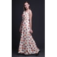 thumbnail image 5 of Bimba Floral Women Round Neck Printed Evening PartyÂ&nbsp;DressÂ&nbsp;Sleeveless Gown-Large, 5 of 5