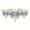 Heart, variant on Houston Diamond District 0.5 to 5 Carat IGI Certified LAB Grown 3 Stone 14K Yellow Gold Round Diamond Engagement Ring (D-E Color, VS1-VS2 Clarity) Emerald 2 Carat Size: 9