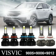 For Dodge RAM 1500 2500 3500 2013 14 2015 Combo LED Headlight Fog Light wji
