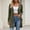 Army Green, variant on Ynynloco Long Cardigan Sweaters for Women Ribbed Knit Open Front Cardigan Long Sleeve Oversized Fall Winter Casual Coat with Pockets
