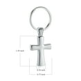 thumbnail image 4 of Cross Urn Necklace for Ashes / Cross Urn Keychain For Ashes Women Men Memorial Keepsake Cross Pendant of Loved One Cremation Pendant for Loved One, 4 of 7