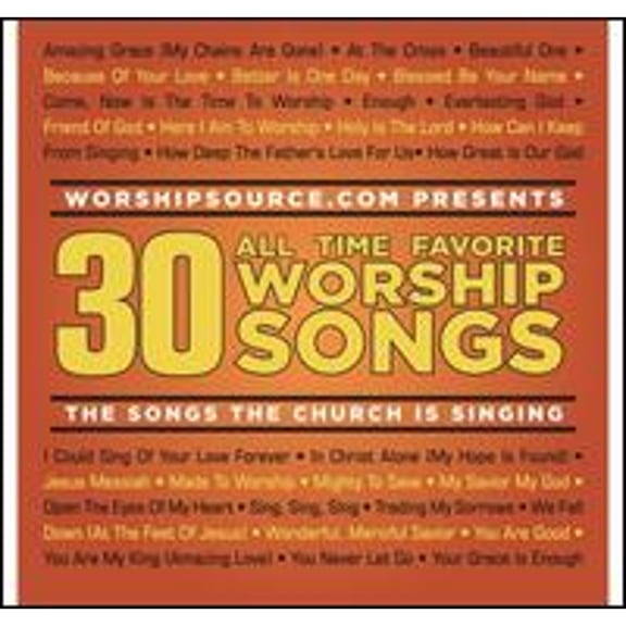 Pre-Owned 30 All Time Favorite Worship Songs (CD 0080688787028) by Various Artists