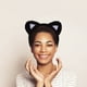 thumbnail image 3 of 1 juego de adorables y lindas diademas con orejas de gato, kit de disfraz de gato de peluche ultrasuave para Halloween, accesorios de disfraz de gato, disfraz de animal para cosplay, 3 of 8