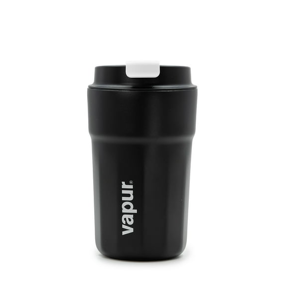 Vapur Stainless Steel Double Wall Insulated Travel Mug 12 oz. Black (10312)