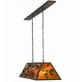 thumbnail image 5 of Meyda Tiffany 154388 Oak Leaf And Acorn 9 Light 54" Wide Linear Pendant - Copper, 5 of 7