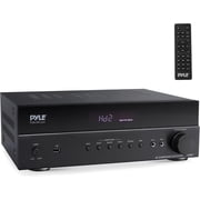 Pyle 5.2 Channel Hi-Fi Home Theater Receiver - 1000W MAX Wireless BT Surround Sound Stereo Amplifier System with 4k Ultra HD Support, MP3/USB/DAC, Ideal for Immersive Home Audio Experience - PT865BT