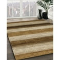 thumbnail image 3 of Ahgly Company Machine Washable Indoor Rectangle Abstract Saddle Brown Area Rugs, 8' x 10', 3 of 7