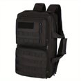 thumbnail image 3 of Men Tactical Military Nylon Backpack Zipper Rucksack Laptop Travel Shoulder Notebook Schoolbags, 3 of 5